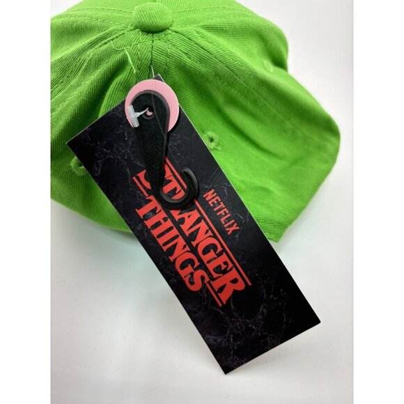 NEW WITH TAGS - Stranger Things Hawkins High School Green Cap - Picture 5 of 8
